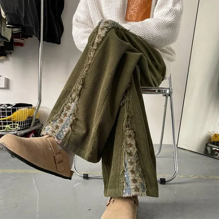 Green Corduroy Pants