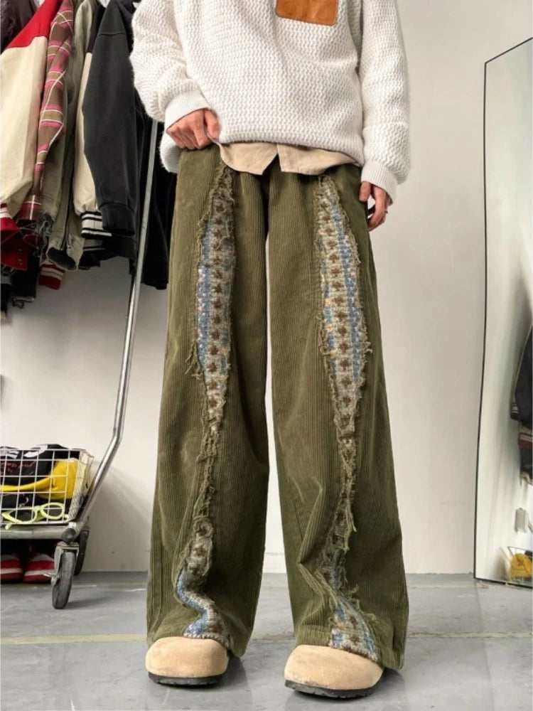 Green Corduroy Pants