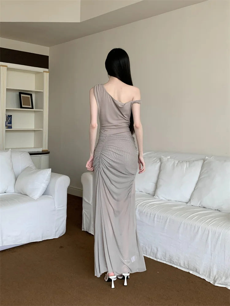 Off Shoulder Long Dress